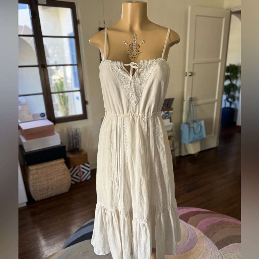 NWOT Arnhem White Midi Dress